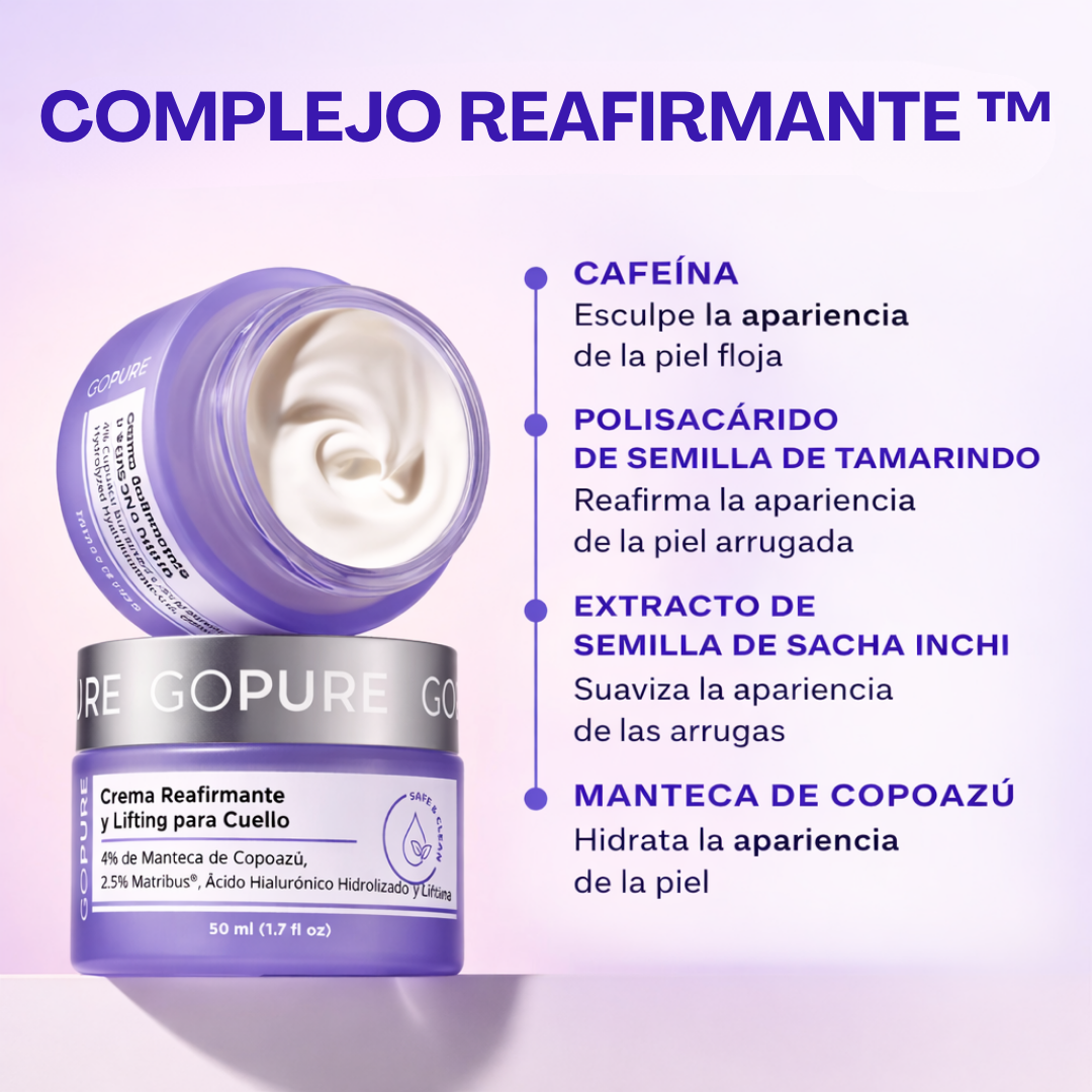 GO PURE; CREMA REAFIRMANTE